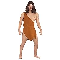 Disney Men's Tarzan Costume | Wild Jungle Man Loincloth Halloween Outfit