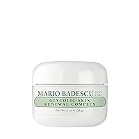 Mario Badescu Glycolic Skin Renewal Complex - Face Cream with Glycolic Acid - Face Moisturizer for Dry Skin, Reduces Wrinkles and Fine Lines, 1 Oz