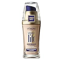 L'Oreal Paris Visible Lift Serum Absolute Foundation, Creamy Natural, 1 Ounce