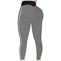 Winter Pant Pantyhose Tights for Women Clothing High Waisted Butt Scrunch Thermal Patchwork Workout Athletic Tights GK