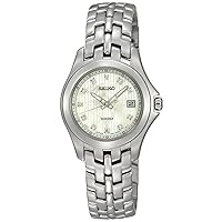 Seiko Diamonds Bracelet Mother-of-Pearl Dial Women's Watch #SXDC11