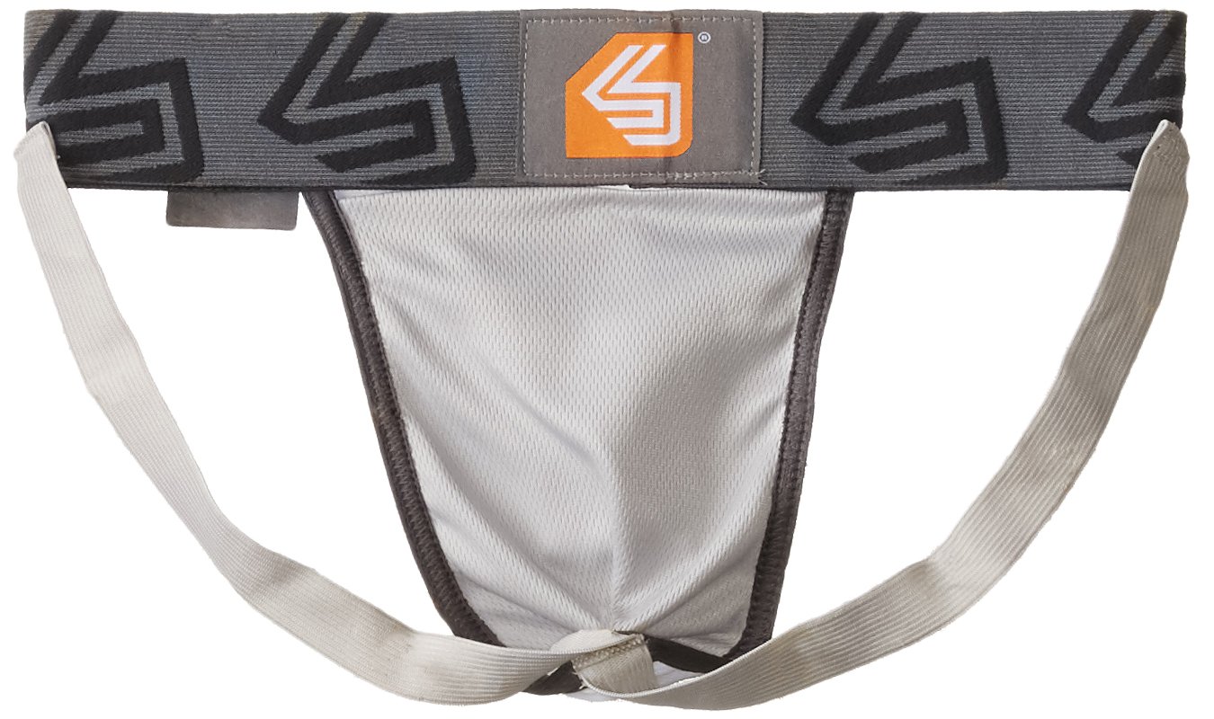 Shock Doctor Athletic Core Supporter With Cup Pocket, Jock Strap Protection, Youth And Adult Sizes (Cup Not Included)