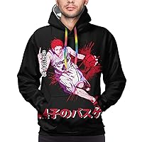 Anime Mens Hoodie Fashion Sweatshirt Casual Long Sleeve Hooded