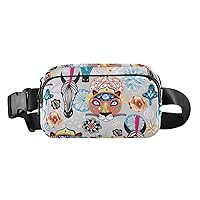 Animal Printing Fanny Packs for Women Men Belt Bag with Adjustable Strap Fashion Waist Packs Crossbody Bag Waist Pouch Casual Bag Bum Bags for Cycling