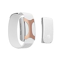 Apollo Wearable Health - Stress Relief & Natural Sleep Aid - Improve HRV - Vagus Nerve Stimulator - Reset Vibrating Band - Improve Sleep, Focus, Relaxation, Recovery, Wellness & Performance | Rose