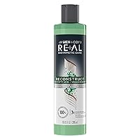 Men+Care Real Bio-Mimetic Care Conditioner For Damaged Hair Reconstruct Silicone-Free Conditioner With Coco Fatty Acid + Vegan Keratin 10oz