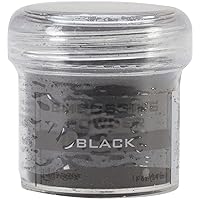 Ranger Embossing Powder, 0.56-Ounce Jar, Black