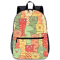 Funny Ferrets 17 Inch Laptop Backpack Large Capacity Daypack Travel Shoulder Bag for Men&Women