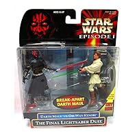 Star Wars: Episode 1 - The Final Lightsaber Duel (Obi-Wan vs. Darth Maul) Action Figure 2-Pack