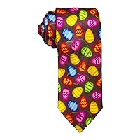 Men Novelty Neckties Dog Seamless Pattern Fashion Neck Tie