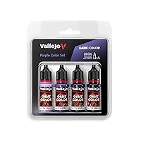 Vallejo Purple Skin Color Set, 4pc