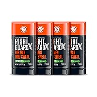 Right Guard Xtreme Defense Invisible Solid Antiperspirant & Deodorant | 5-in-1 Protection For Men | Blocks Sweat 2X Longer | 72-Hour Odor Control | Fresh Blast Scent, 2.6 oz. (4 count)