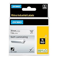 DYMO Rhino Industrial Self-Laminating Labels, 1
