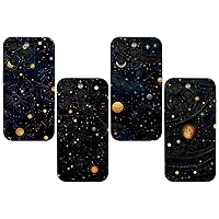 4 Styles Phone Cases Compatible for iPhone 14 pro/14 pro max/15 pro/15 pro max Cases, Planet Star