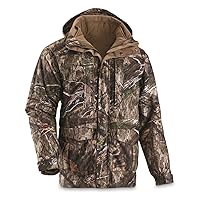 Guide Gear Steadfast 4-in-1 Hunting Jacket Parka, Waterproof Insulated Cold-Weather Thinsulate Coat