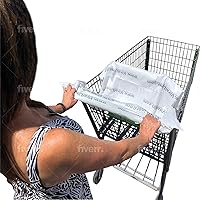 Disposable Shopping Cart Liner 30 Individually Wrapped Liners