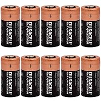 Duracell Dl123 Ultra Lithium Photo, 10 Battery