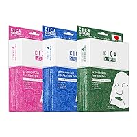 CICA Collagen Hyaluronic Peptide Mask Pack - Hydrate and Restore for Radiant Skin - Featuring natural ingredients for a healthier, vibrant complexion[MC-TLCC00001-04-027x001]