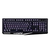 Mad Catz The Authentic S.T.R.I.K.E. 4 Mechanical Gaming Keyboard - Black