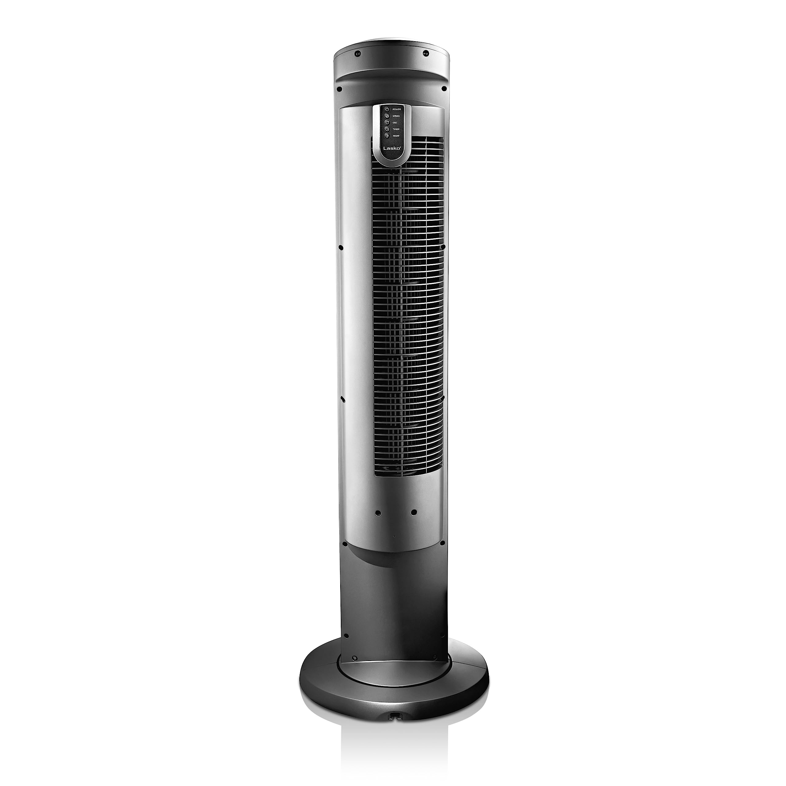 Lasko Oscillating Tower Fan, Remote Control, Timer, 3 Quiet Speeds, for Bedroom, Living Room and Office, 42