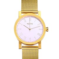 MEDOTA Stainless Steel Waterproof Watch Series Swiss Watch Quartz Womens Watch - No. 21904 (Gold)