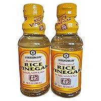 Kikkoman Seasoned Rice Vinegar 10 Fl Oz - 2 pack - Total 20 Fl Oz