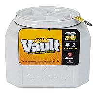 Vittles Vault Dog Food Storage Container With Airtight Lid, Up To 10-15 Pounds Dry Pet Food Storage, Made in USA