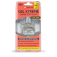 Nail-Aid Gel Xtreme Shine Top Coat, Clear, 0.55 Fluid Ounce