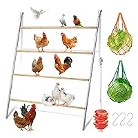 Chicken Roosting Bars for Chickens in Coop Large Chicken Perch for Coop Chicken Roost Ladder Chicken Coop Roosting Ladder 56
