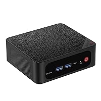 Beelink SER3 Mini PC, High-Performance Mini Computer AMD Ryzen 7 3750H(up to 4GHz) 16GB SO-DIMM DDR4&500GB NvMe SSD, 4K UHD Dual Display&Dual HDMI, Type-C Support PD Charge&Gaming Mini-PC