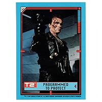 Programmed To Protect - Terminator 2 (Trading Card) # 37 - Topps Stickers 1991 NM/MT
