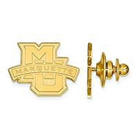 Marquette Lapel Pin (14k Yellow Gold)