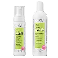 Boosting Foam | Lightweight Definition Hold | Volumizing Extra Fullness & Body | All Curly Hair Types