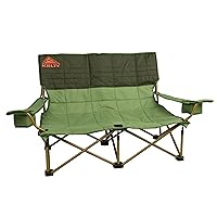 Kelty Low-Love Seat Camping Chair - Portable, Folding Chair for Festivals, Camping and Beach Days
