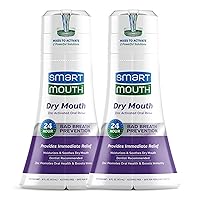 Activated Dry Mouth Mouthwash, Dry Mouth and Bad Breath Relief, Mint, 16 fl oz, 2 Pack