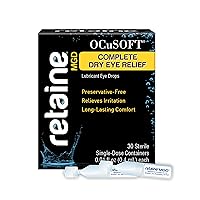 Complete Dry Eye Relief Emulsion and iVIZIA Lubricant Gel for Severe & Nighttime Dry Eyes - 30 Count
