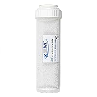 APPLIED MEMBRANES INC pH Neutralization Water Filter Cartridge | Calcite Filter to Raise Alkalinity of Low pH Water | 10