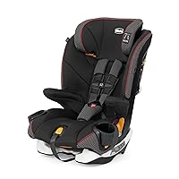 Chicco MyFit Harness + Booster Car Seat, 5-Point Seat and High Back Seat, for Children 25-100 lbs. | Atmosphere/Black