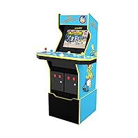 Arcade1UP The Simpsons Live Arcade Cabinet with Riser & Lit Marquee (4 Player) Blue