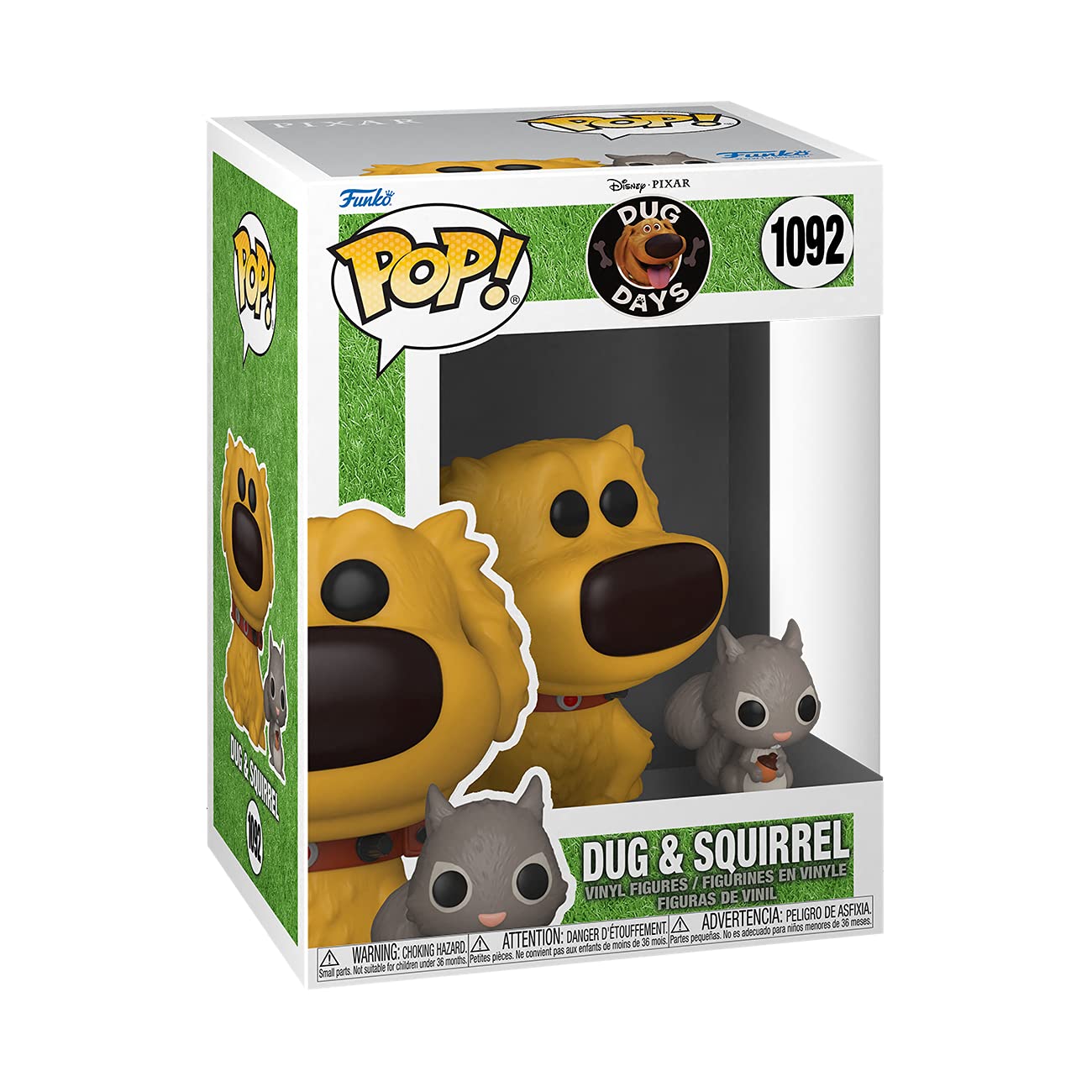 Funko Pop! & Buddy: Dug Days - Dug with Squirrel