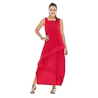 Oh My Gauze Women's Cabo Dress S/M (6-10) Crimson