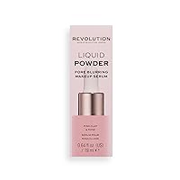 Revolution Liquid Powder Make Up Serum, Pore Minimizer Cream, Removes Shine & Reduces Pores, 0.64fl.oz/19ml