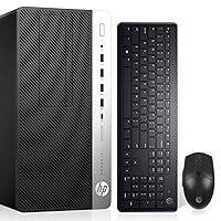 HP ProDesk 600 G3 Mini Tower Desk top PC i7-6700 Up to 4.00GHz 32GB RAM 1TB SSD + 1TB HDD HDMI Built in Wi-Fi & BT DVD-RW Dual Monitor Support Wireless Keyboard & Mouse Windows 10 Pro (Renewed)