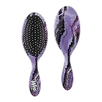 Wet Brush Original Detangling Brush, Purple (Techno Stone) - Detangler Brush with Soft & Flexible Bristles - Detangling Brush for Curly Hair - Tangle-Free Brush for Straight, Thick, & Wavy Hair