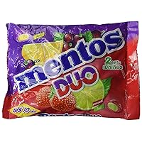 Mentos Chewy Mints Assorted Fresh Mixed Fruit Variety Candy, Strawberry/Lime/Lemon/Blackcurrent, 10.50 Ounce