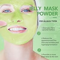 Jelly Mask for Facials Professional Natural Gel Face Masks,Hydrating Rubber Mask, 23 Fl Oz Jar Face Mask SkinCare(Tea Tree Essence)