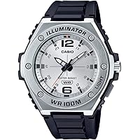 Casio MWA-100 Series Men's Analog Quartz Wristwatch with LED Light