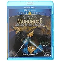 Princess Mononoke (Blu-ray + DVD) Princess Mononoke (Blu-ray + DVD) Blu-ray DVD VHS Tape