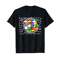 Funny Math Cuber Speed Cubing Puzzle Lover Cube Youth Adult T-Shirt