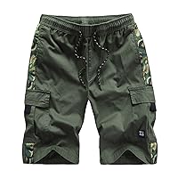 Straight Leg Basic Cargo Shorts for Mens Fall Summer Shorts Mens 2024 Fashion Y2K
